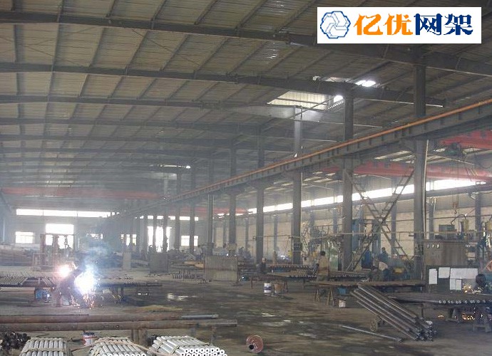 句容网架生产车间